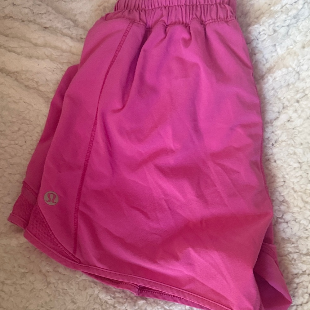 lululemon athletica Pink Athletic Shorts ( Hotty Hot)